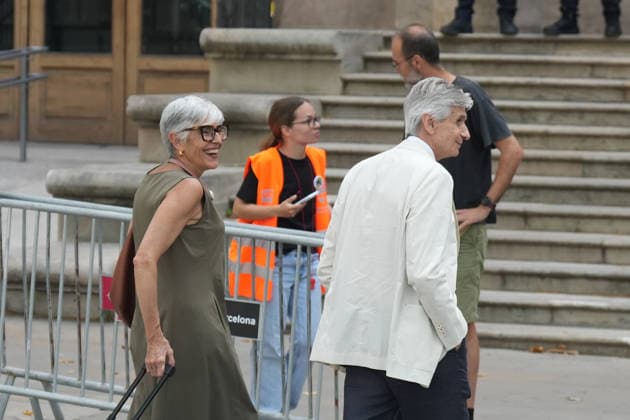 The trial of Vergés and Argimon for delaying COVID-19 vaccinations for national police officers and Civil Guard members continues. Josep Maria Argimon’s attorney, Olga Tubau, and former Health Minister Josep Maria Argimon, upon their arrival at the Barcelona Provincial Court on July 1, 2026, in Barcelona, Catalonia, Spain. The Barcelona Provincial Court has dropped the charge of violating workers’ rights against former Catalan Health Ministers Alba Vergés (ERC) and Josep Maria Argimon (Junts) for allegedly delaying COVID-19 vaccinations for national police officers and Civil Guard members, a charge that could have carried prison sentences for each of them; however, it has upheld the charge of malfeasance, for which the prosecution is seeki  Copyright: xDavidxZorrakinox 7635138