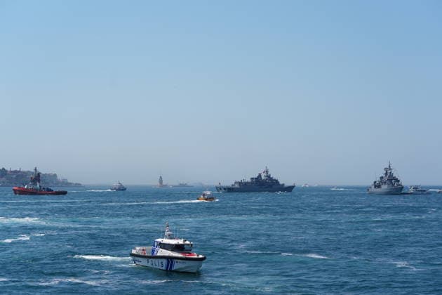 100th anniversary of Maritime and Cabotage Day in Istanbul ISTANBUL, TURKIYE - JULY 1: The 100th anniversary of Maritime and Cabotage Day is celebrated with various events in Istanbul, Turkiye, on July 1, 2026. Beyza Comert Anadolu Istanbul Turkey. Editorial use only. Please get in touch for any other usage.  Copyright: x2026xAnadoluxBeyzaxComertx