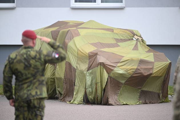 Ceremonial unveiling of FLYER 72 HD light attack vehicles, donated by U.S. government as part of FMF programme, was held in Chrudim, Czech Republic, on July 1, 2026. (CTKxPhoto JosefxVostarek) CTKPhotoP2026070104274  CTKPhotoP2026070104274