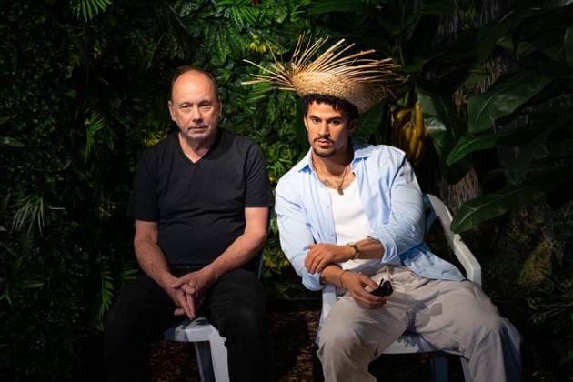 Bad Bunny at the Musee Grevin - Paris AJ Sculptor Claus Velte poses next to the wax effigy of Puerto Rican singer Bad Bunny during its unveiling at the Musee Grevin in Paris, France on July 1, 2026. Photo by Alexis Jumeau ABACAPRESS.COM Paris France  Copyright: xJumeauxAlexis ABACAx
