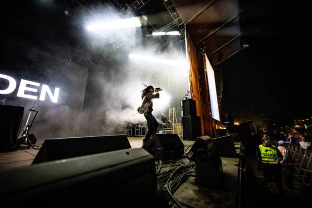 Glayden live at Roskilde Festival 2026 Roskilde, Denmark. 30th, June 2026. The Finnish music producer, DJ and singer Glayden performs a live concert during the Danish music festival Roskilde Festival 2026 in Roskilde. Denmark, Roskilde  Copyright: xGonzalesxPhoto ErlingxBrodersenx