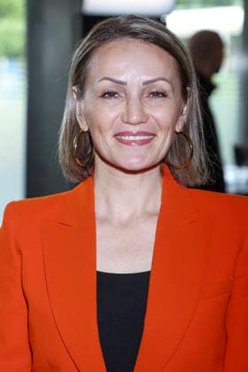 ABB EUROMINDS- Ina Menzer ex Boxerin zu Gast beim Euro Minds Zukunfts Summit 2 Tag im Radisson Blu Hotel Hamburg am 01.07.2026 Hamburg Deutschland *** ABB EUROMINDS: Former Boxer Ina Menzer to Be a Guest at the Euro Minds Future Summit, Day 2, at the Radisson Blu Hotel in Hamburg on July 1, 2026, Hamburg, Germany