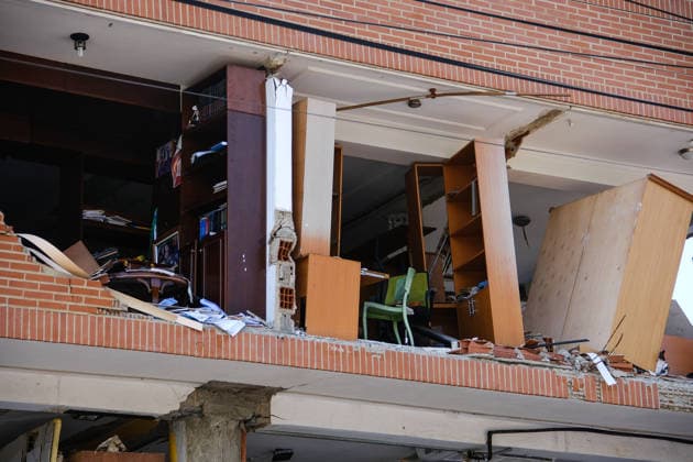 Rescue operations underway after building collapses in Venezuela LA GUAIRA STATE, VENEZUELA- JULY 1: A view of collapsed buildings in the Playa Grande area of La Guaira State, Venezuela, on July 1, 2026, following severe devastation in the region. The Playa Grande area was among the hardest-hit locations, where dozens of buildings collapsed. Search and rescue operations continued as teams worked to locate possible survivors beneath the rubble. Diko Betancourt Anadolu La Guaira State Venezuela. Editorial use only. Please get in touch for any other usage.  Copyright: x2026xAnadoluxDikoxBetancourtx