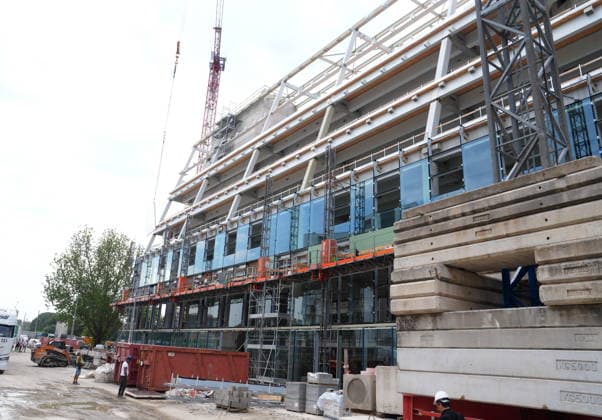 IPA86275055 - Milan, July 1, 2026: Press conference and site visit to assess the progress of construction on the Beic Library (European Library of Information and Culture)  Copyright: xDuilioxPiaggesix xDuilioxPiaggesix 86275055