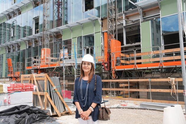 IPA86275135 - Milan, July 1, 2026: Press conference and site visit to assess the progress of construction on the Beic Library (European Library of Information and Culture) with Maria Dinatolo  Copyright: xDuilioxPiaggesix xDuilioxPiaggesix 86275135