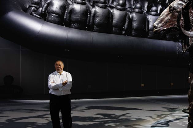 Ai Weiwei photocall for Button Up! at Aviva Studios, Manchester Manchester, UK. 1 July 2026. Chinese contemporary artist and activist Ai Weiwei poses during a photocall for Button Up!, his major new exhibition at Aviva Studios, home of Factory International, in Manchester. The exhibition opens to the public on 2 July 2026., Credit:Victoria Cropper Vicky Pearson Avalon England, Headingley Stadium, Manchester, Aviva Studios, Factory International  Copyright: xVictoriaxCropperx xVickyxPearsonx xAvalonx 1113750765