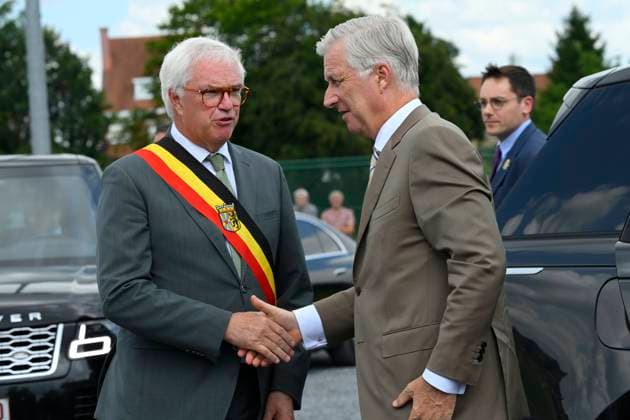 King Philippe Visits Red Side Academy KORTRIJK, BELGIUM - JULY 01: King Philippe of Belgium pictured discovering the activities of Red Side Academy in KV Kortrijk Training Center on July 01, 2026 in Kortrijk, Belgium, 01 07 2026 Kortrijk Belgium  Copyright: xPhilipxReynaersx