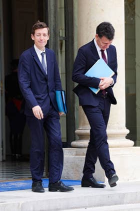 Council of Ministers Edouard GEFFRAY, Philippe BAPTISTE 457811 July 1, 2026 France  Copyright: xLionelxGuericolasx xStarfacex STAR_457811_016