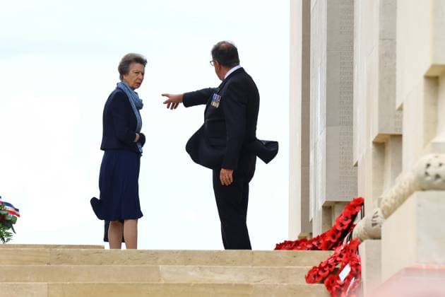 110th Anniversary of the Battle of the Somme PHOTOPQR LE COURRIER PICARD Fred Haslin Thiepval July 1, 2026 July 1, 26 Commemoration ceremony marking the 110th anniversary of the Battle of the Somme at the Thiepval Memorial, Thiepval, World War I. Princess Anne of the United Kingdom. Photo by Fred Haslin. Ceremony marking the 110th anniversary of the Battle of the Somme at the Thiepval Memorial, World War I, on July 1, 2026. Local Caption Thiepval 80, France  Copyright: xPHOTOPQR LExCOURRIERxPICARD MAXPxFredxHaslinx 20260701LCP8878 20260701LCP8878