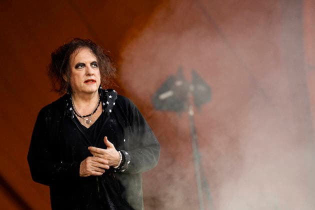 Roskilde Festival 2026 The Cure plays on the Orange Stage at Roskilde Festival, Wednesday, July 1, 2026. (Photo: Ida Marie Odgaard Ritzau Scanpix) , Roskilde Denmark *** Roskilde Festival 2026: The Cure performs on the Orange Stage at Roskilde Festival on Wednesday, July 1, 2026. Photo by Ida Marie Odgaard, Ritzau Scanpix, Roskilde, Denmark  Copyright: RitzauxScanpix IdaxMariexOdgaardx spdk20260701-231254-L