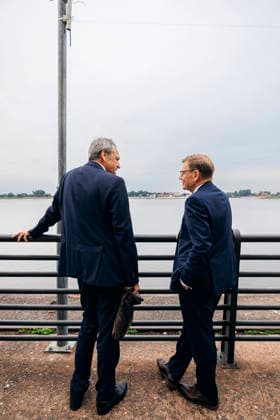 Johann Wadephul (CDU), Bundesaussenminister, aufgenommen in Asuncion, 30.06.2026. Fotografiert im Auftrag des Auswaertigen Amtes (AA) Asuncion Paraguay *** Johann Wadephul, CDU, Federal Minister of Foreign Affairs, photographed in Asunción on June 30, 2026. Photographed on behalf of the Federal Foreign Office (AA) in Asunción, Paraguay. Copyright: xFelixxZahnx