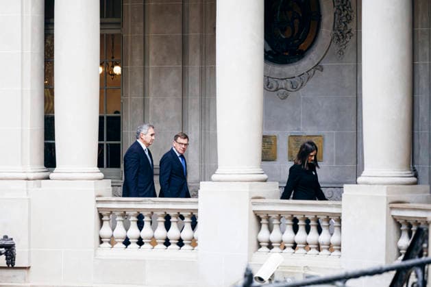 Johann Wadephul (CDU), Bundesaussenminister, trifft Pablo Quirno, Aussenminister von Argentinien, zu einem Gespraech in Buenos Aires, 01.07.2026. Fotografiert im Auftrag des Auswaertigen Amtes (AA) Buenos Aires Argentinien *** Johann Wadephul (CDU), Federal Foreign Minister, meets with Pablo Quirno, Foreign Minister of Argentina, for talks in Buenos Aires, July 1, 2026. Photographed on behalf of the Federal Foreign Office (AA) in Buenos Aires, Argentina. Copyright: xFelixxZahnx
