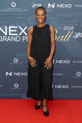 Nexo Grand Prix Ball in London, UK - 01 Jul 2026 Adjoa Andoh attends the Nexo Grand Prix Ball at The Peninsula Hotel, London. London United Kingdom Copyright: xPhilxLewisx xSOPAxImagesx AdjoaAndoh-9621