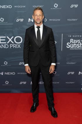 Nexo Grand Prix Ball in London, UK - 01 Jul 2026 British former racing driver, Jenson Button attends the Nexo Grand Prix Ball at The Peninsula Hotel, London. London United Kingdom Copyright: xPhilxLewisx xSOPAxImagesx JensonButton-9774