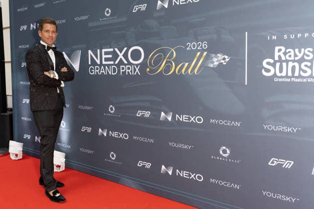 Nexo Grand Prix Ball in London, UK - 01 Jul 2026 Grand Prix Ball Creator, Jonny Dodge attends the Nexo Grand Prix Ball at The Peninsula Hotel, London. London United Kingdom Copyright: xPhilxLewisx xSOPAxImagesx JonnyDodge-9694