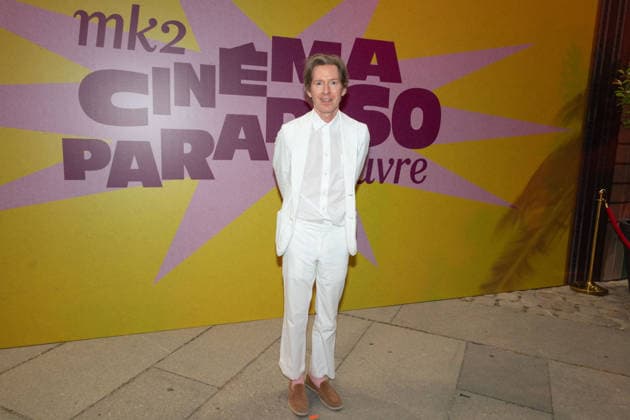 6th Cinéma Paradiso Louvre x MK2 Wes Anderson attends the 6th Cinéma Paradiso Louvre x MK2 at Le Louvre on July 01, 2026 in Paris, France. Photo by Nasser Berzane ABACAPRESS.COM Paris France  Copyright: xBerzanexNasser ABACAx