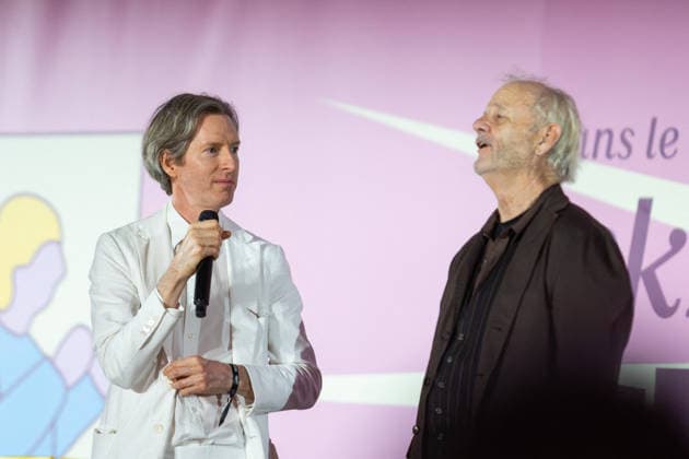 6th Cinéma Paradiso Louvre x MK2 Wes Anderson, Bill Murray attends the 6th Cinéma Paradiso Louvre x MK2 at Le Louvre on July 01, 2026 in Paris, France. Photo by Nasser Berzane ABACAPRESS.COM Paris France  Copyright: xBerzanexNasser ABACAx