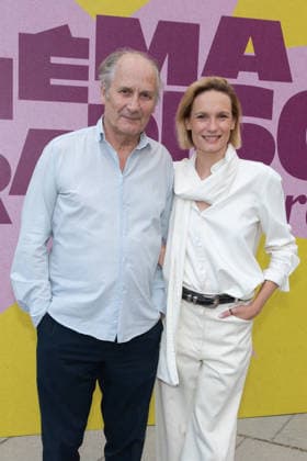 6th Cinéma Paradiso Louvre x MK2 Hippolyte Girardot, Ana Girardot attends the 6th Cinéma Paradiso Louvre x MK2 at Le Louvre on July 01, 2026 in Paris, France. Photo by Nasser Berzane ABACAPRESS.COM Paris France  Copyright: xBerzanexNasser ABACAx