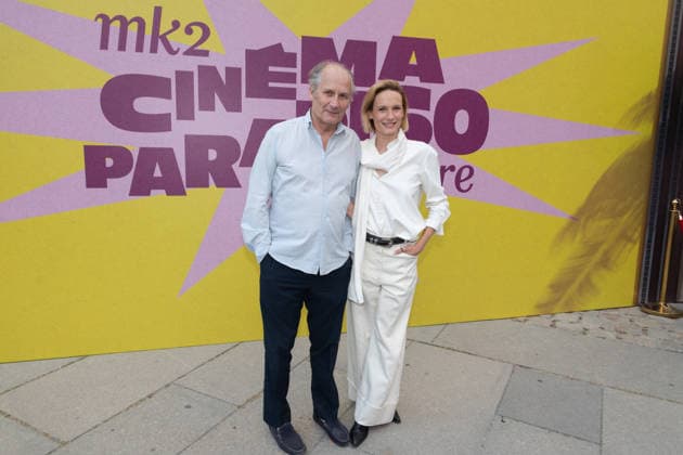6th Cinéma Paradiso Louvre x MK2 Hippolyte Girardot, Ana Girardot attends the 6th Cinéma Paradiso Louvre x MK2 at Le Louvre on July 01, 2026 in Paris, France. Photo by Nasser Berzane ABACAPRESS.COM Paris France  Copyright: xBerzanexNasser ABACAx