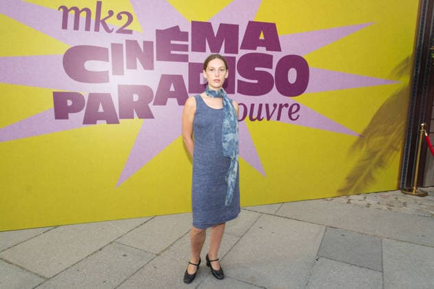 6th Cinéma Paradiso Louvre x MK2 Lou Lampros attends the 6th Cinéma Paradiso Louvre x MK2 at Le Louvre on July 01, 2026 in Paris, France. Photo by Nasser Berzane ABACAPRESS.COM Paris France  Copyright: xBerzanexNasser ABACAx