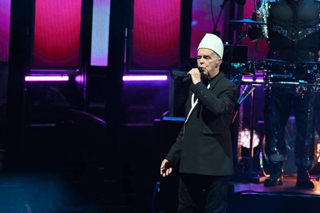 Pet Shop Boys Performs At Concert - Paris Neil Tennant of Pet Shop Boys performs at the Zenith in Paris, France on July 1, 2026. Photo by Christophe Meng ABACAPRESS.COM Paris France  Copyright: xMengxChristophe ABACAx