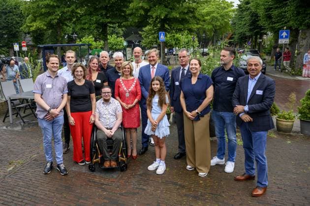 AUSTERLITZ, The Netherlands, 2026-07-02 11:28:44 AUSTERLITZ, 02-07-2026, Utrechtse Heuvelrug King Willem Alexander pays a visit to Austerlitz, situated amidst the forests on the Utrechtse Heuvelrug. The focus is on combating wildfires, the self-reliance of residents in this regard, and preventive measures taken at local, regional, and national levels. PHOTO: NLBeeld Patrick van Emst Credit: NL Beeld Patrick van Emst  Copyright: xx x