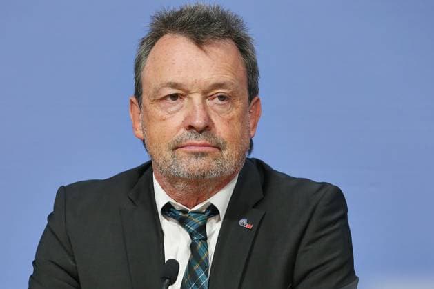 Berlin, Deutschland, 02.07.2026: Haus der Bundespressekonferenz: PK: IKK gesund plus und die IKK Brandenburg und Berlin zur Fusion und den Strukturfragen der GKV von morgen - Steht die GKV vor einer neuen Konsolidierungsphase? : Frank Meier, Vorstandsvorsitzender IKK BB *** Berlin, Germany, July 2, 2026, Federal Press Conference Center: IKK gesund plus and IKK Brandenburg and Berlin Discuss the Merger and Structural Issues of Tomorrow’s Statutory Health Insurance (GKV). Is the GKV Facing a New Phase of Consolidation? Frank Meier, Chairman of the Board of IKK BB Copyright: xdtsxNachrichtenagenturx dts_126040