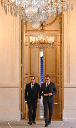 Sébastien Lecornu, Prime Minister President Emmanuel Macron chairs the fifth follow-up meeting on the fight against drug trafficking at the Élysée Palace in Paris on July 2, 2026. Christian Liewig Bestimage President Emmanuel Macron chairs the fifth follow-up meeting on the fight against drug trafficking at the Élysée Palace in Paris on July 2, 2026, Paris, France  Copyright: xChristianxLiewigx xBestimagexChristianxLiewigx xBestimagex