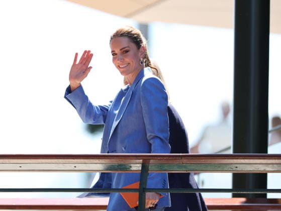 . 02 07 2026. London, United Kingdom. Kate Middleton, the Princess of Wales, during day four of the Wimbledon Tennis Championships in London.  xStephenxLockx xi-Imagesx IIM-26878-0020