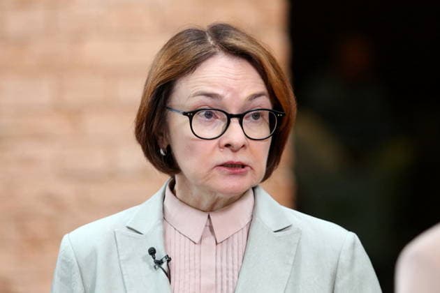 Elvira Nabiullina, Governor Bank of Russia at the The new stage of the Alexandrinsky Theater in St. Petersburg, Russia. 02 07 2026 MaksimxKonstantinov