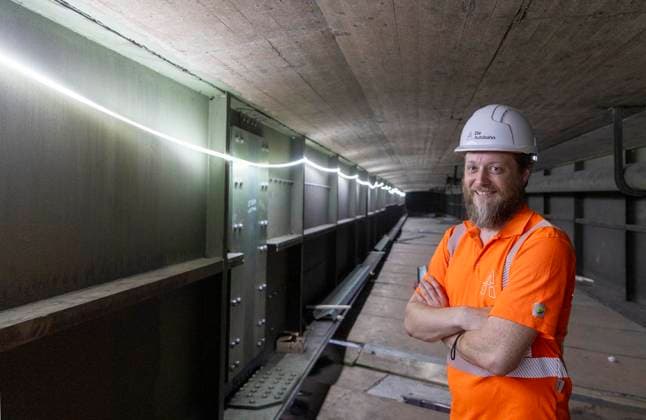 Besuch der A43-Brücke Castroper Hellweg am Donnerstag, dem 2. July 2026 ** NUR FÜR REDAKTIONELLE ZWECKE ** EDITORIAL USE ONLY **<p>Stephan Garg, Autobahn AG, am Donnerstag, dem 2. July 2026 in der A43-Brücke Castroper Hellweg in Bochum. DEU NRW Bochum Copyright: WalterxFischer *** Visit to the A43 Castroper Hellweg Bridge on Thursday, July 2, 2026 ** FOR EDITORIAL PURPOSES ONLY ** EDITORIAL USE ONLY ** by Stephan Garg, Autobahn AG, on Thursday, July 2, 2026, at the A43 bridge on Castroper Hellweg in Bochum, DEU, NRW, Bochum. Copyright WalterxFischer Copyright: WalterxFischer doc86jips2cuibjy3mbv7b ,EDITORIAL USE ONLY