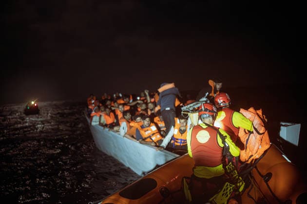 NGO rescue ship Open Arms rescues 85 migrants off Malta MALTA - JULY 2: A rescue operation is carried out in the early hours of Thursday, July 2, 2026, approximately 30 nautical miles off Malta, within the Italian Search and Rescue (SAR) zone. A total of 85 people, including two women and up to 20 unaccompanied minors, were rescued under the surveillance of Frontex drones. Most of the survivors are reported to be from Bangladesh, Somalia, and Egypt. Julia Molins Anadolu Malta Malta. Editorial use only. Please get in touch for any other usage.  Copyright: x2026xAnadoluxJuliaxMolinsx