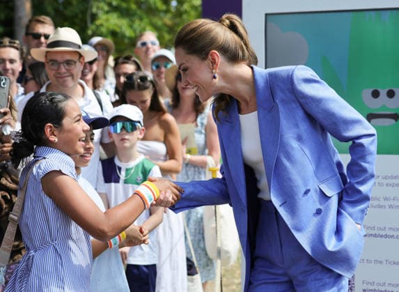 The Princess of Wales Visits Wimbledon 02 07 2026. London, UK. The Princess of Wales during a visit to Wimbledon., Credit:Andrew Parsons Kensington Palace B66 Avalon United Kingdom, England, London  Copyright: xAndrewxParsonsx xKensingtonxPalacex xB66x xAvalonx 1113957479
