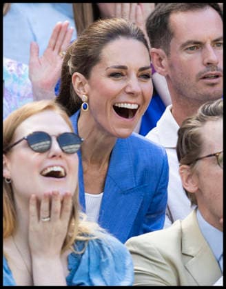 . 02 07 2026. London, United Kingdom. Kate Middleton, the Princess of Wales ,watches the Katie Swan match on Court One on day four of the Wimbledon Tennis Championships in London.  xStephenxLockx xi-Imagesx IIM-26878-0058