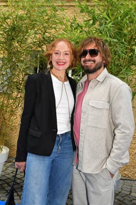 Brigitte Hobmeier und Daniel Christensen beim FFF Bayern Empfang am 2.07.2026 im Rahmen vom Filmfest in Muenchen Brigitte Hobmeier and Daniel Christensen attend the FFF Bayern reception on July 2, 2026 at Praterinsel during the Munich Film Festival in Munich, Germany FFF Empfang beim Filmfest Muenchen *** Brigitte Hobmeier and Daniel Christensen at the FFF Bayern reception on July 2, 2026, as part of the Munich Film Festival Brigitte Hobmeier and Daniel Christensen attend the FFF Bayern reception on July 2, 2026 at Praterinsel during the Munich Film Festival in Munich, Germany FFF Reception at the Munich Film Festival 