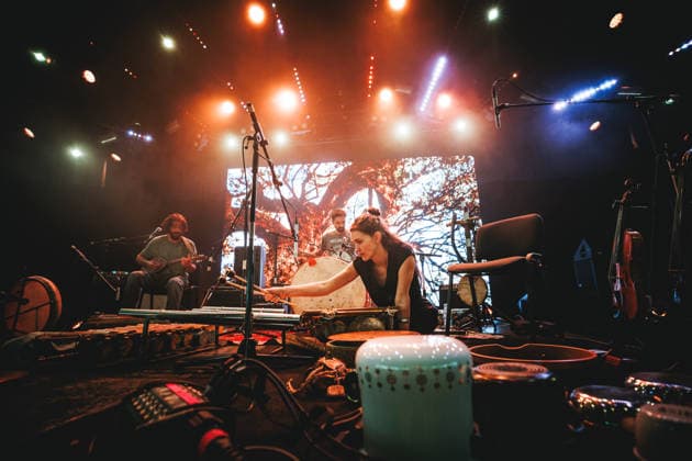 Sirom live at Roskilde Festival 2026 Roskilde, Denmark. 02nd, July 2026. The Slovenian trio Sirom performs a live concert during the Danish music festival Roskilde Festival 2026 in Roskilde. Denmark, Roskilde  Copyright: xGonzalesxPhoto ChristianxHjorthx