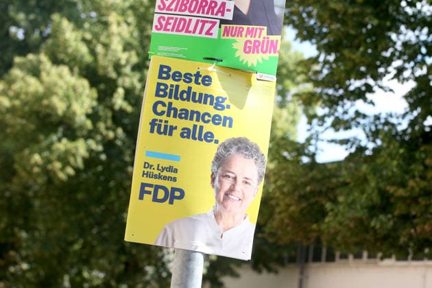 Wahlplakate zur Landtagswahl in Sachsen-Anhalt in Magdeburg Magdeburg, 02.07.2026 Wahlplakate von FDP zur bevorstehenden Landtagswahl in Sachsen-Anhalt in Magdeburg Sachsen-Anhalt *** Election posters for the state election in Saxony-Anhalt in Magdeburg Magdeburg, July 2, 2026 FDP election posters for the upcoming state election in Saxony-Anhalt in Magdeburg, Saxony-Anhalt Copyright: xMatthiasxGränzdörferx