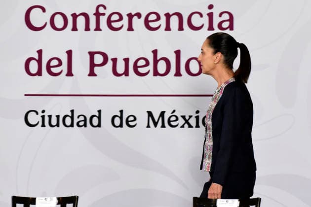 Mexican President Claudia Sheinbaum USMCA Conference Mexican President Claudia Sheinbaum Pardo speaks about the USMCA and the stability of the Mexican peso during a briefing conference at the National Palace on July 2, 2026 in Mexico City, Mexico. (Photo by Luis Barron Eyepix Group) Copyright: xLuisxBarronx xEyepixxGroupx LB_02072026_190782