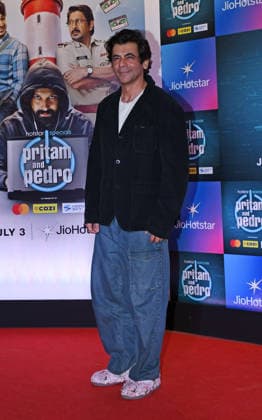 July 2, 2026, Mumbai, Maharashtra, India: Indian actor and comedian Sunil Grover poses for a photo at the screening of web series Pritam & Pedro in Mumbai. Mumbai India - ZUMAs197 20260702_aaa_s197_220 Copyright: xAshishxVaishnavx