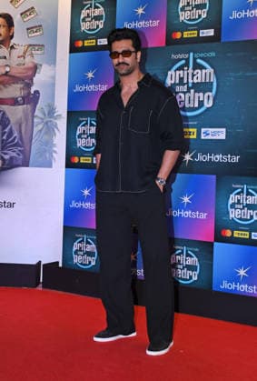 July 2, 2026, Mumbai, Maharashtra, India: Bollywood actor Vicky Kaushal poses for a photo at the screening of web series Pritam & Pedro in Mumbai. Mumbai India - ZUMAs197 20260702_aaa_s197_219 Copyright: xAshishxVaishnavx