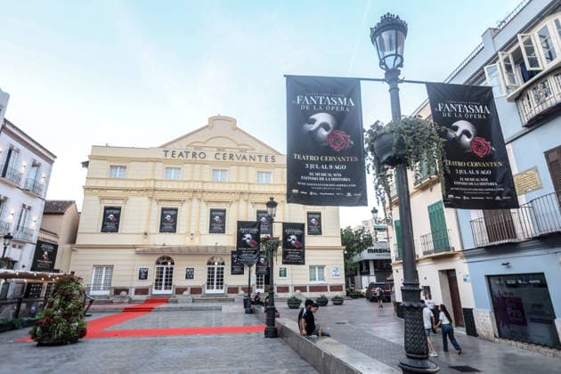 July 2, 2026: July 2, 2026 (Malaga) MoÂ¡laga hosts from this Friday the emblematic musical El fantasma de la oÂ³pera . Today, Thursday, it was premiered. The emblematic musical El fantasma de la oÂ³pera disembarks in MoÂ¡laga starting from this Friday, July 3, and for six weeks to close the 2025-26 season of the Teatro Cervantes. Daniel Diges who plays Erik, the Phantom of the Opera, Ana San MartoÂ­n who portrays Christine Daao and Rubo n LoÂ³pez as Raoul de Chagny star in Andrew Lloyd WebberÃ¢â‚¬â ¢s iconic play in a production by Letsgo Company - ZUMAc161 20260702_zap_c161_018 Copyright: xLorenzoxCarnerox