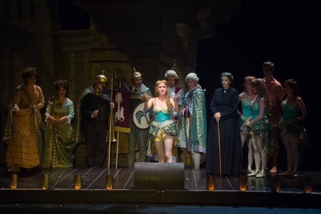 Preview of the musical The Phantom of the opera in Malaga - 02 Jul 2026 Actors perform on the stage during the musical The Phantom of the Opera at the Cervantes Theatre. The Phantom of the Opera, Andrew Lloyd Webberís acclaimed musical about a tragic love story, will be staged at the Cervantes Theatre from 3 July to 9 August as part of its national tour. Malaga Spain Copyright: xJesusxMeridax xSOPAxImagesx 02072026_JMERIDA1-28