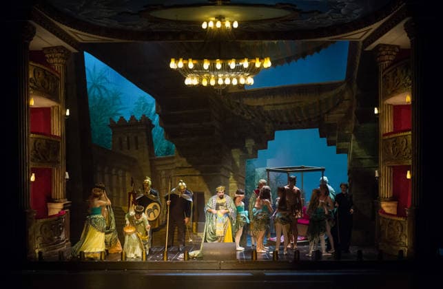 July 2, 2026, Malaga, Spain: Actors perform on the stage during the musical The Phantom of the Opera at the Cervantes Theatre. The Phantom of the Opera, Andrew Lloyd Webberis acclaimed musical about a tragic love story, will be staged at the Cervantes Theatre from 3 July to 9 August as part of its national tour. Malaga Spain - ZUMAs197 20260702_aaa_s197_246 Copyright: xJesusxMeridax