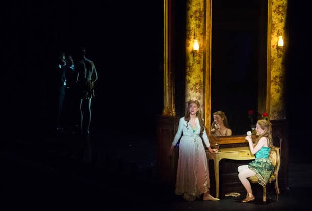 July 2, 2026, Malaga, Spain: Actors perform on the stage during the musical The Phantom of the Opera at the Cervantes Theatre. The Phantom of the Opera, Andrew Lloyd Webberis acclaimed musical about a tragic love story, will be staged at the Cervantes Theatre from 3 July to 9 August as part of its national tour. Malaga Spain  - ZUMAs197 20260702_aaa_s197_266 Copyright: xJesusxMeridax