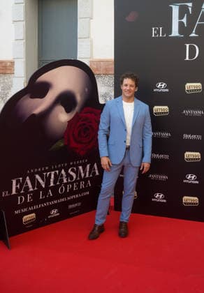 July 2, 2026, Malaga, Spain: Spanish actor and singer Daniel Diges poses during the preview of the photocall for the musical The Phantom of the Opera at the Cervantes Theatre. The Phantom of the Opera, Andrew Lloyd Webberis acclaimed musical about a tragic love story, will be staged at the Cervantes Theatre from 3 July to 9 August as part of its national tour. Malaga Spain  - ZUMAs197 20260702_aaa_s197_267 Copyright: xJesusxMeridax