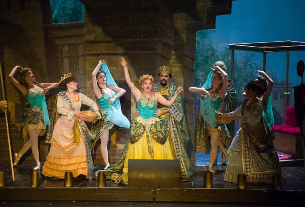 July 2, 2026, Malaga, Spain: Actors perform on the stage during the musical The Phantom of the Opera at the Cervantes Theatre. The Phantom of the Opera, Andrew Lloyd Webberis acclaimed musical about a tragic love story, will be staged at the Cervantes Theatre from 3 July to 9 August as part of its national tour. Malaga Spain - ZUMAs197 20260702_aaa_s197_259 Copyright: xJesusxMeridax