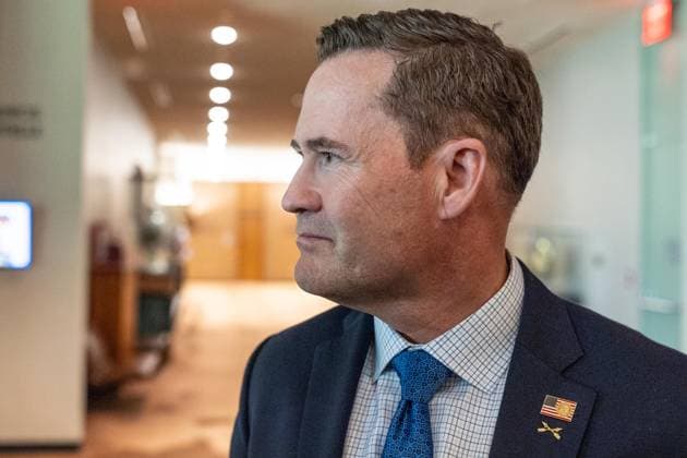 July 2, 2026, New York, New York, USA: Ambassador Mike Waltz of the United States speaks to the press after Security Council meeting on The situation in the Middle East requested by Kingdom of Bahrain at UN Headquarters in New York, NY on July 2, 2026. New York USA - ZUMAr339 20260702_znp_r339_021 Copyright: xLevxRadinx