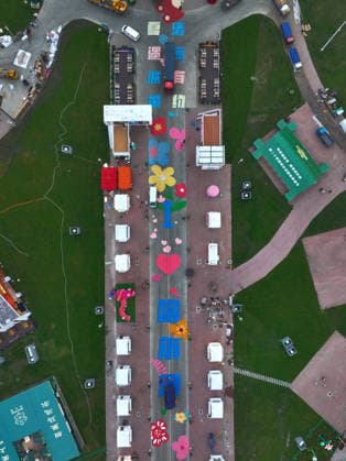 HARBIN, CHINA - JULY 02: The venue of the 24th Harbin International Beer Festival takes shape on July 2, 2026 in Harbin, Heilongjiang Province of China. The 24th Harbin International Beer Festival will open in early July at Harbin Ice and Snow World.  Copyright: xVCGx 111651817564