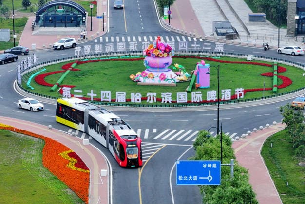 HARBIN, CHINA - JULY 02: The venue of the 24th Harbin International Beer Festival takes shape on July 2, 2026 in Harbin, Heilongjiang Province of China. The 24th Harbin International Beer Festival will open in early July at Harbin Ice and Snow World.  Copyright: xVCGx 111651817541