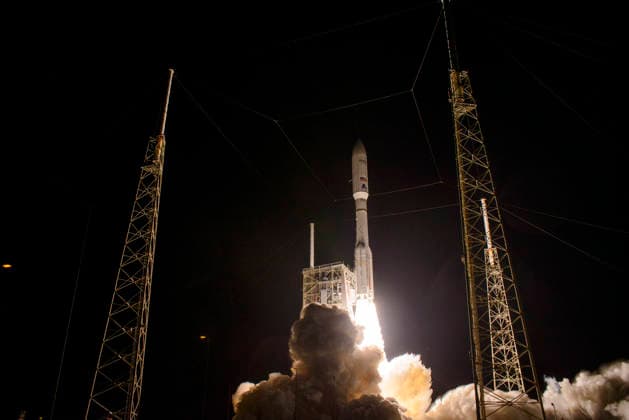 July 2, 2026, Cape Canaveral, Florida, USA: A United Launch Alliance (ULA) Atlas V rocket launches from Space Launch Complex-41 (SLC-41), Cape Canaveral Space Force Station, Florida, carrying 29 satellites for AmazonÃ¢â‚¬â ¢s Leo internet constellation on July 2, 2026 at 12:30 a.m. EDT. Cape Canaveral USA - ZUMAb268 20260702_znp_b268_008 Copyright: xJenniferxBriggsx